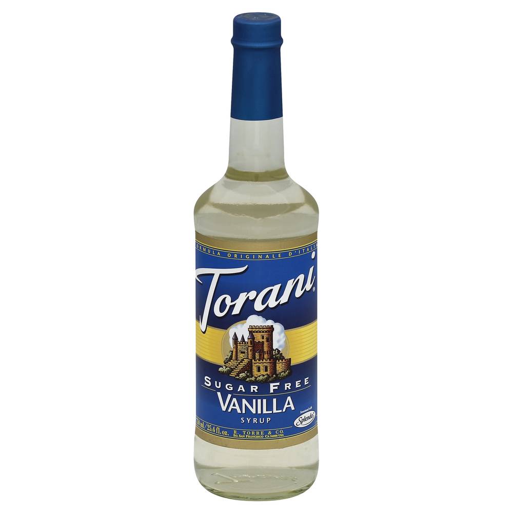 Torani Sugar Free Vanilla Syrup