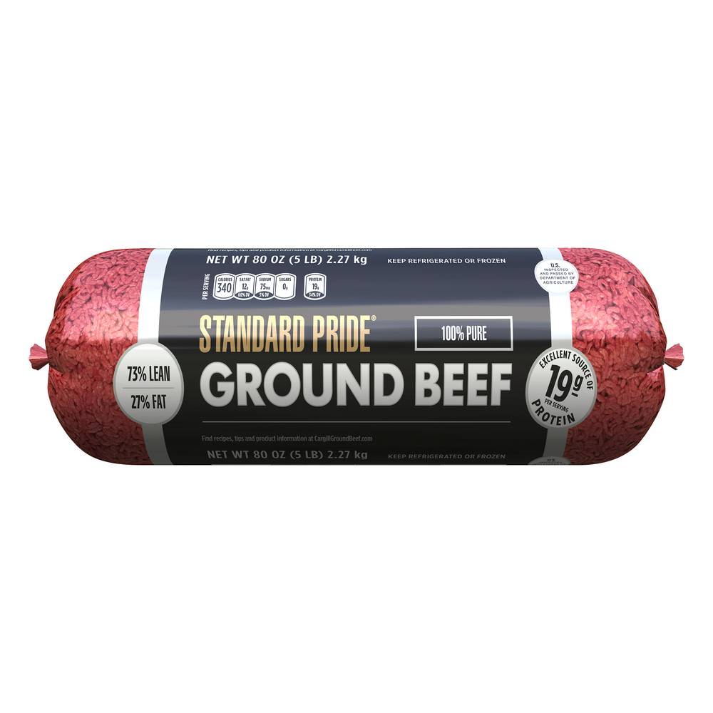 Standard Pride Ground Beef Roll (80 oz)