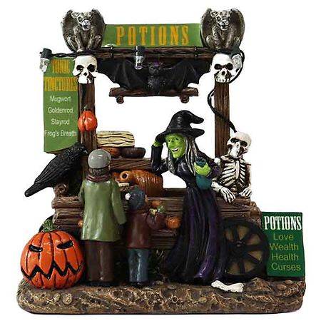 Festive Voice Light Up Halloween Scene - 1.0 ea