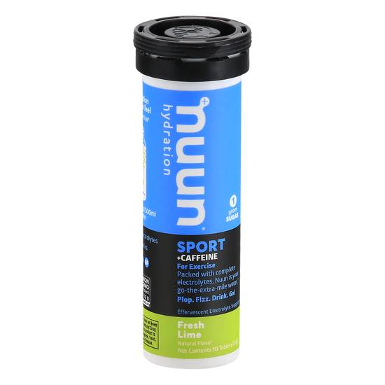 Nuun Sport + Caffeine Hydration Tablets (10 ct)