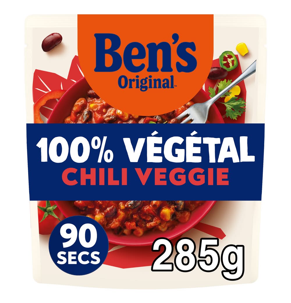 Ben's Original - Végétal sauce micro ondable chili veggie (285g)
