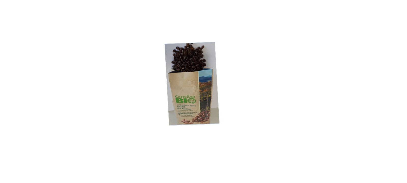 Carrefour Bio - Café en grains pur arabica amérique latine (500g)