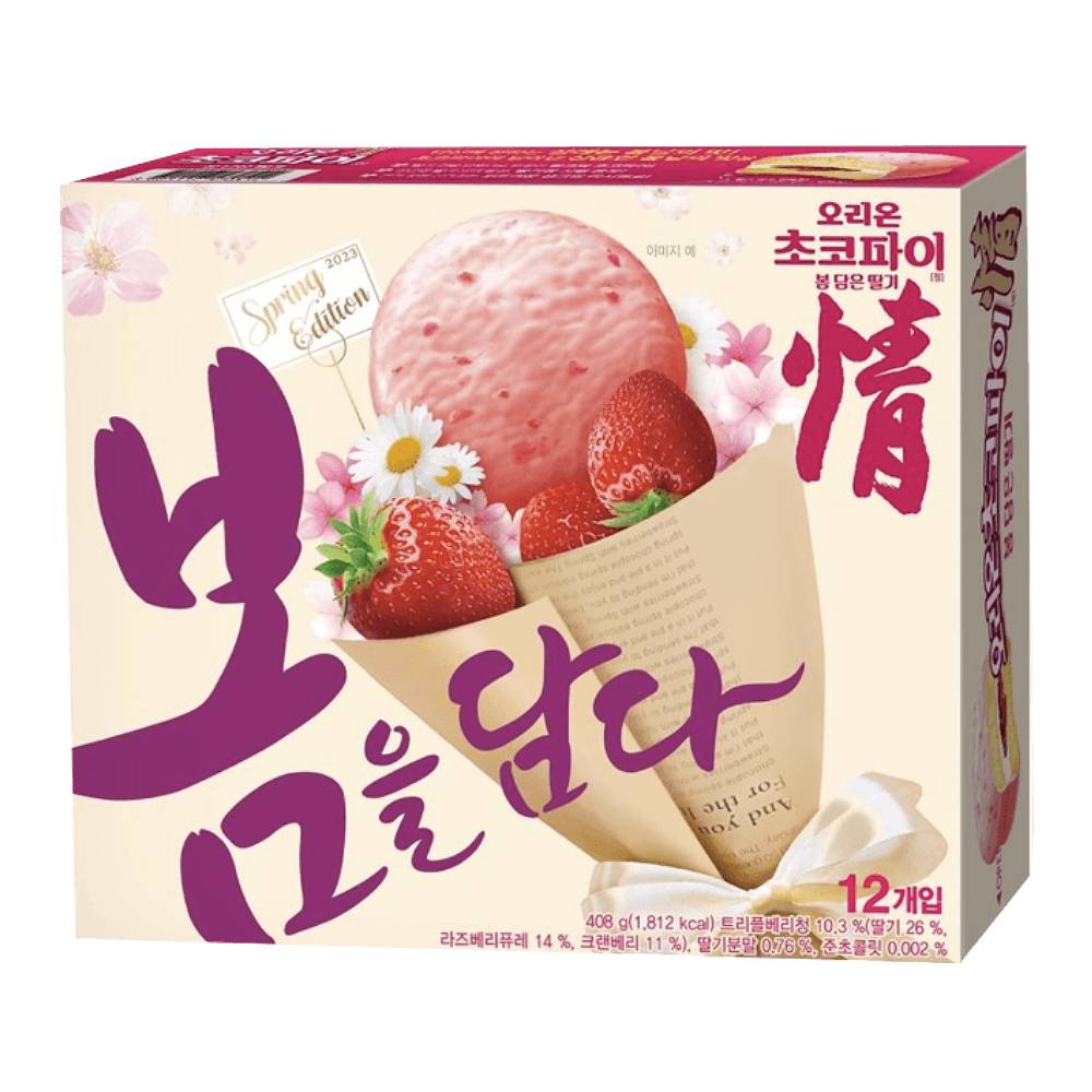 Orion Choco Pie Spring Edition, Strawberry (14 oz)