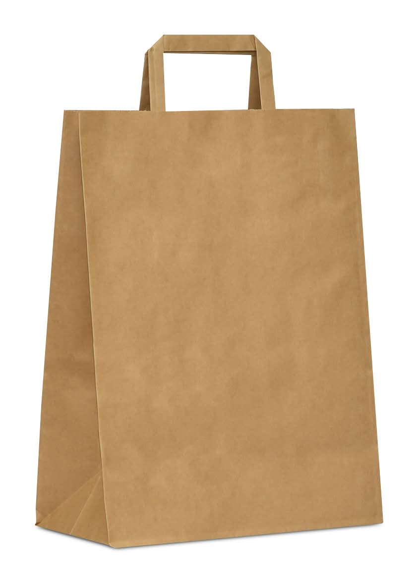 Pochteca · Bolsa con asa kraft