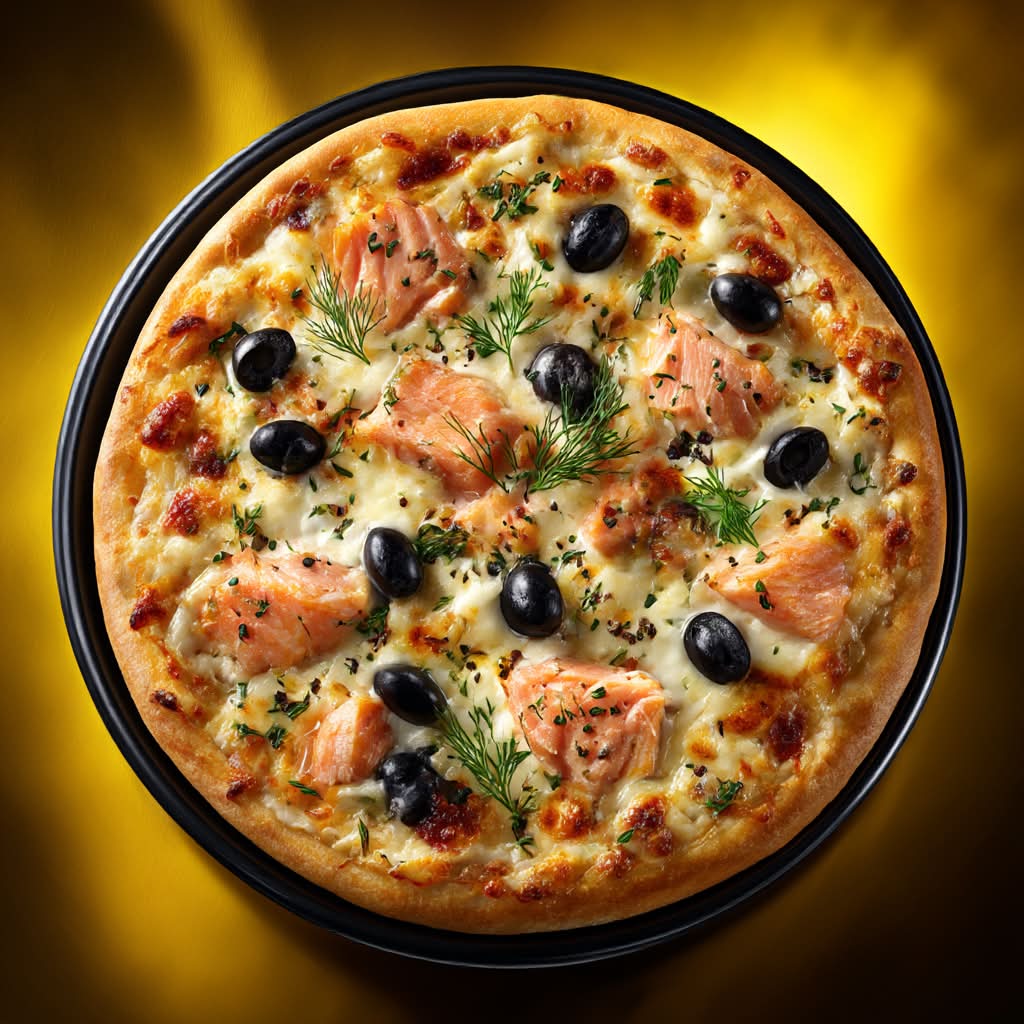 🍕 Pizza saumon 🍕