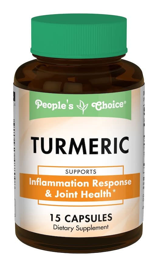 People's Choice Turmeric Inflammation Response & Joint Health Capsules (15 ct)