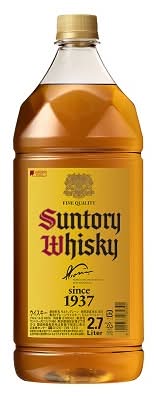 49078:サントリー 角瓶 40° 2.7Lペット / Suntory Kakubin