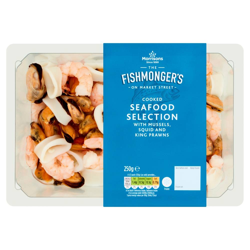 Morrisons The Fishmonger's on Market Street Cooked Seafood Selection (250g)