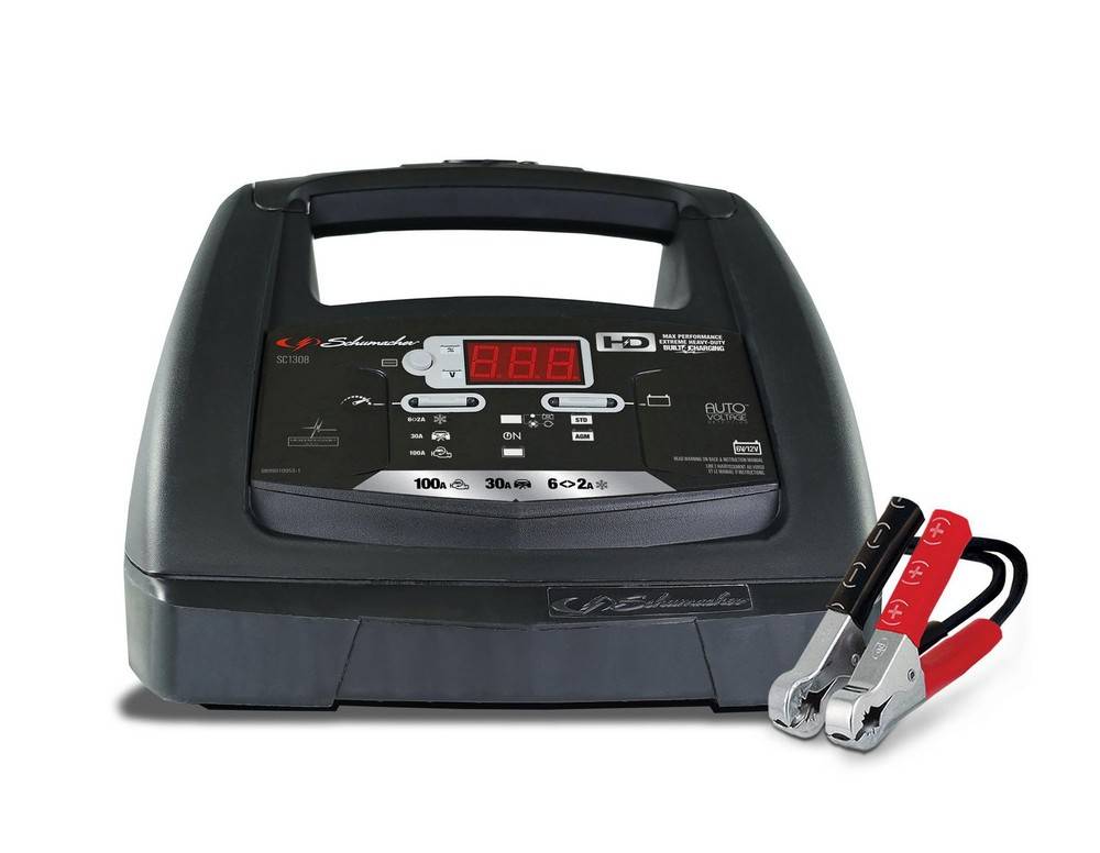 Schumacher Electric Fully Automatic Battery Charger Engine Starter