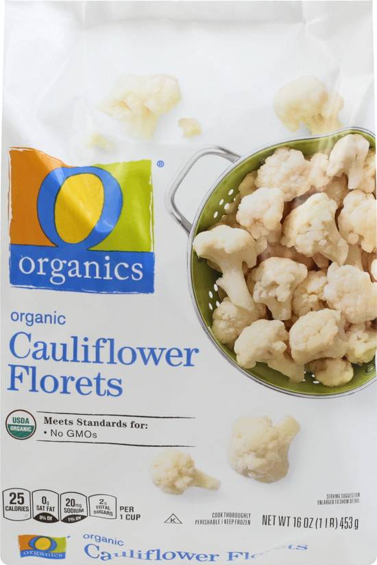 O Organics Organic Cauliflower Florets (16 oz)