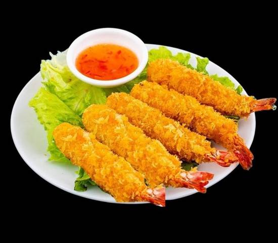 crevettes panées (5 Pièces).