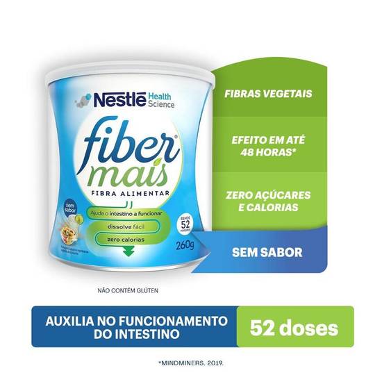 Regulador intestinal fiber mais (260g)