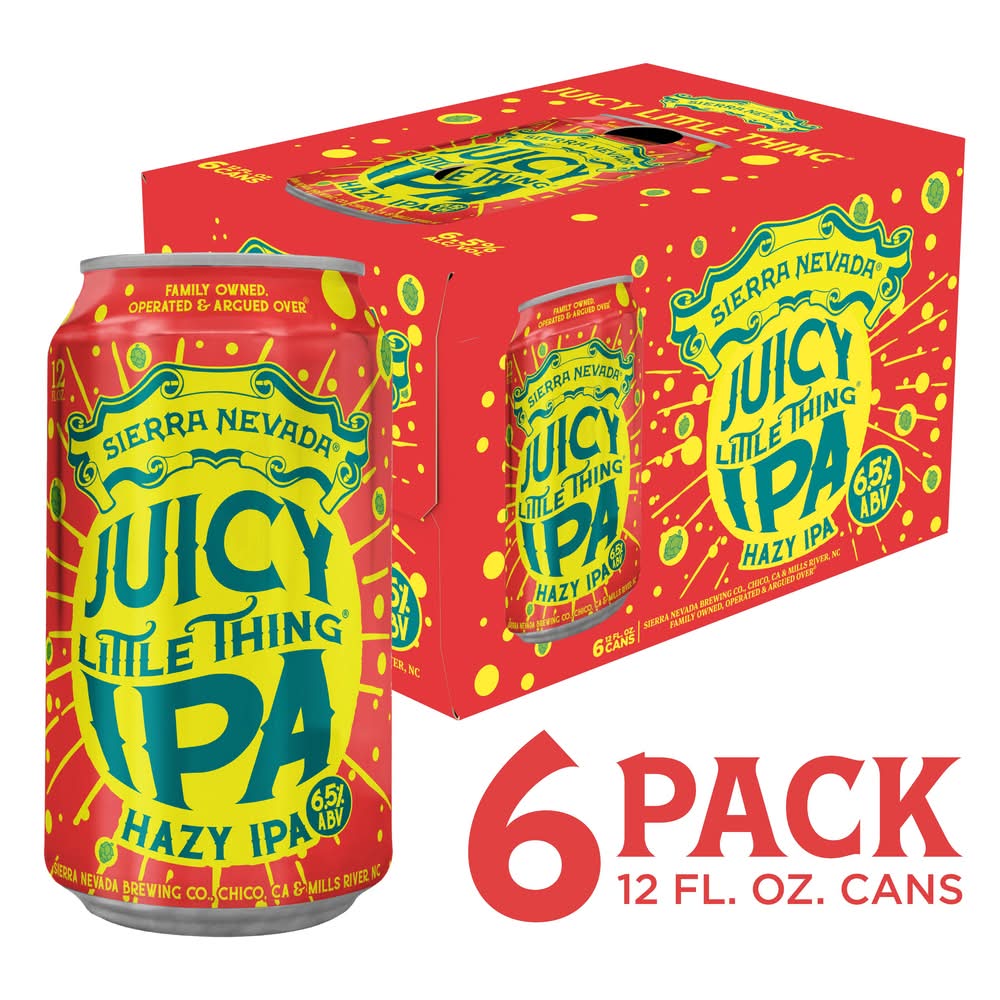 Sierra Nevada Juicy Little Thing Beer (6 x 2 oz)