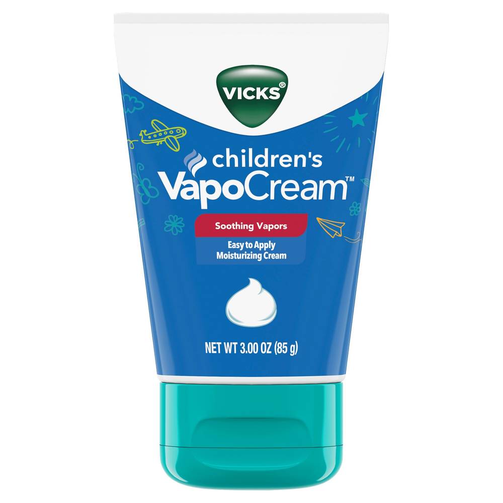Vicks Children's Vapocream Soothing and Moisturizing Vapor Cream
