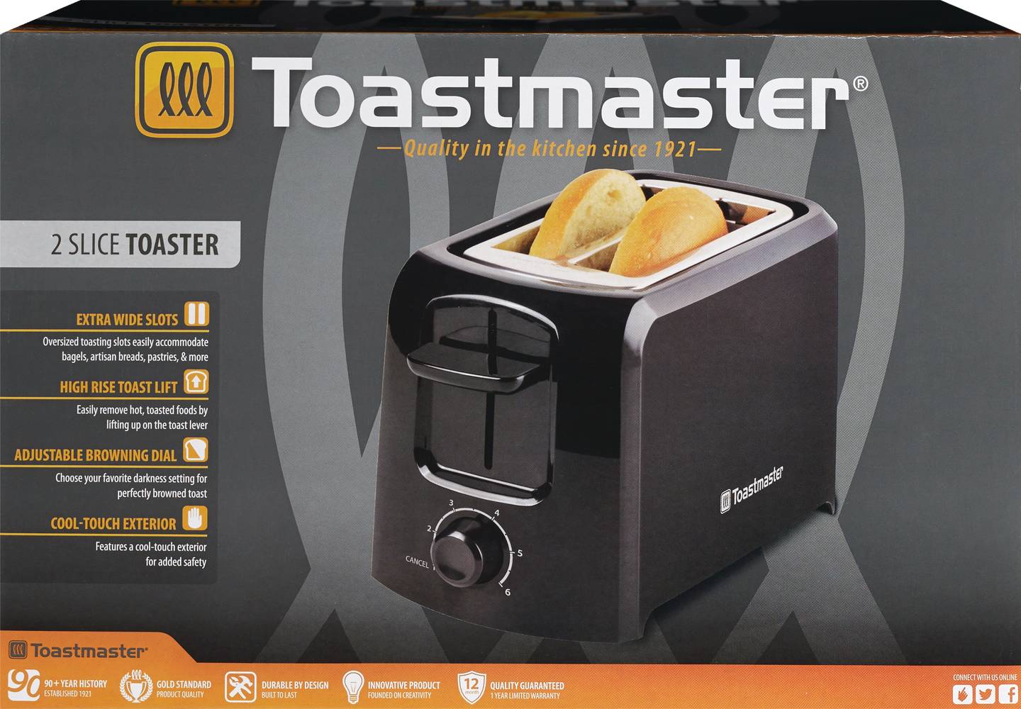 Toastmaster 2 Slice Toaster