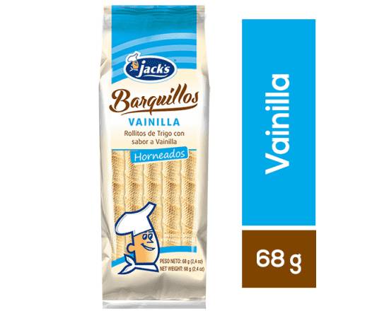 Barquillo Jacks Vainilla Paquete 68 G