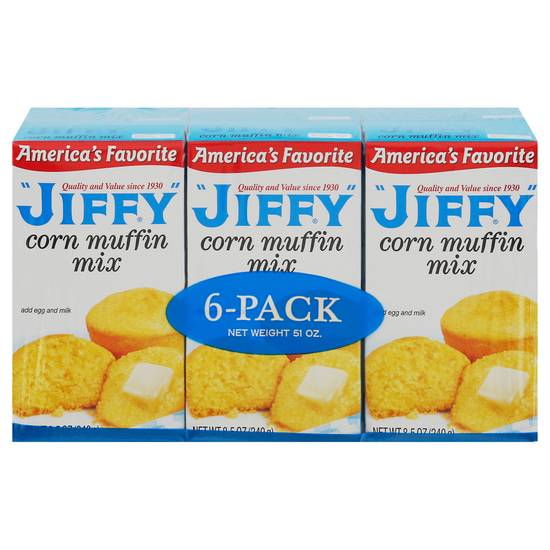 Jiffy Corn Muffin Mix (6 ct)