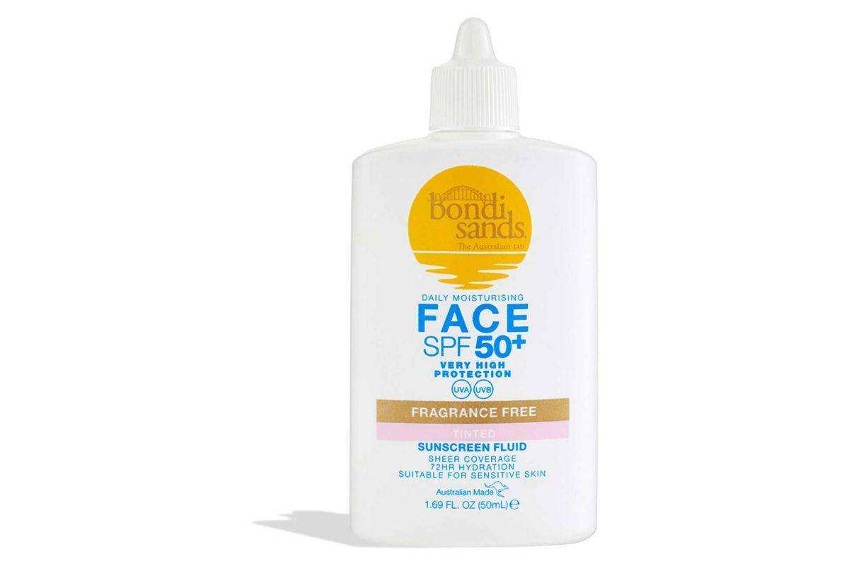 Bondi Sands Spf 50+ Fragrance Free Tinted Face Fluid 50ml