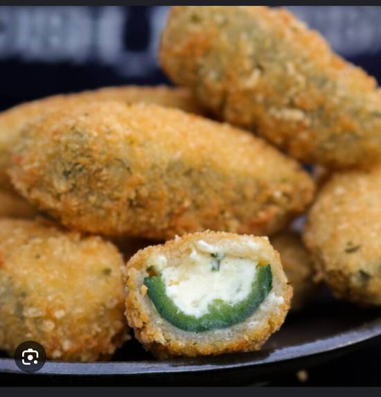 Jalapeño poppers.