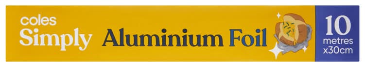Coles Aluminium Foil, 10 m X 30 cm