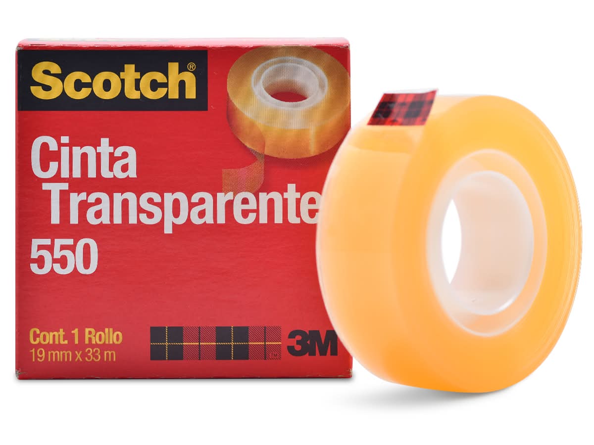 Scotch · Cinta adhesiva transparente 550 (200 g)