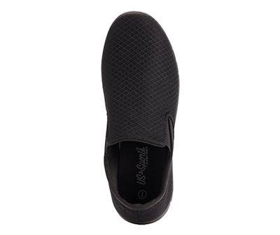 Diamond Women's Mesh Athletic Slip-On Sneaker (9/black)