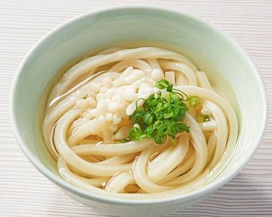 ミニ讃岐うどん（かけ温）