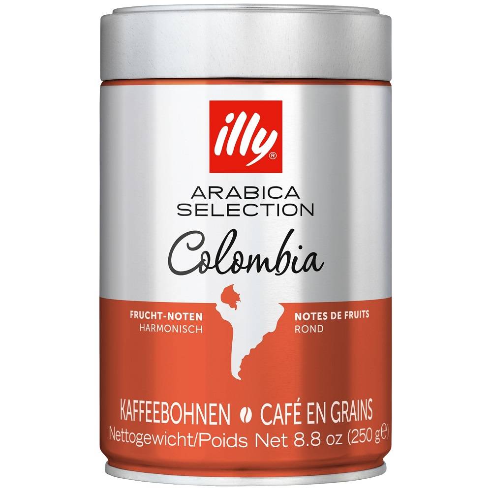 義大利illy咖啡豆(哥倫比亞單品) <250g克 x 1 x 1CAN罐> @14#8003753104904