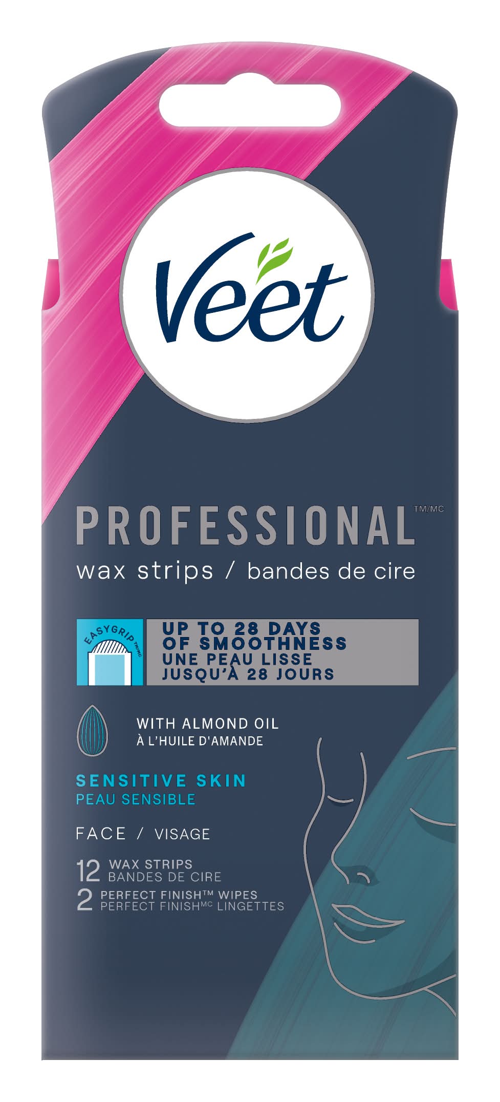 Veet Face Wax Strips (100 g)