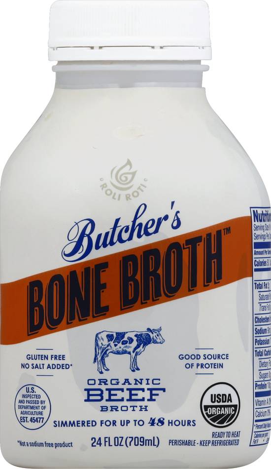 Roli Roti Organic Beef Bone Broth (24 fl oz)