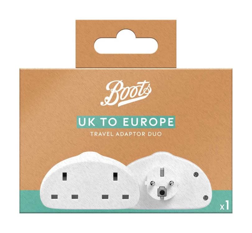 Boots Uk To Europe Duo Travel Adaptor