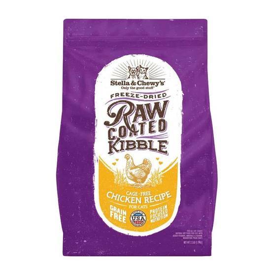 Stella & Chewy 'S Raw Coated Chicken Dry Cat Food 5 lb