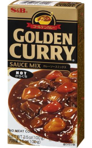 S&B Golden Curry Hot 240g