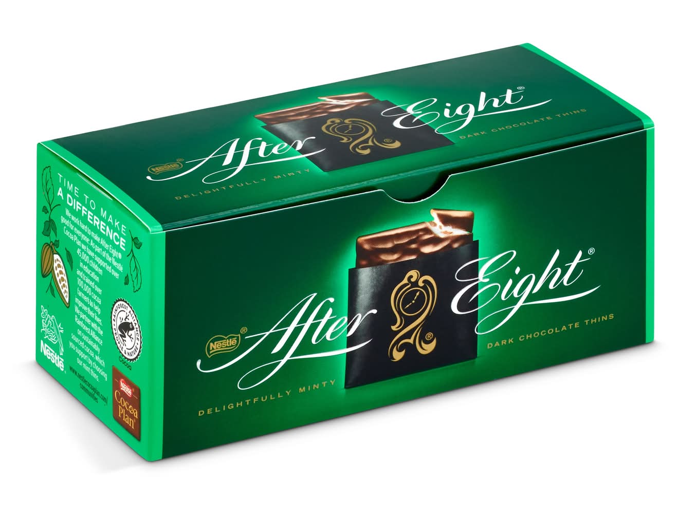 Láminas De Chocolate Y Menta After Eight Nestlé Estuche 200 G