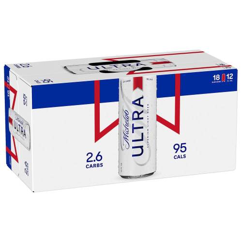Michelob Ultra · Superior Light Beer (18 x 12 fl oz)
