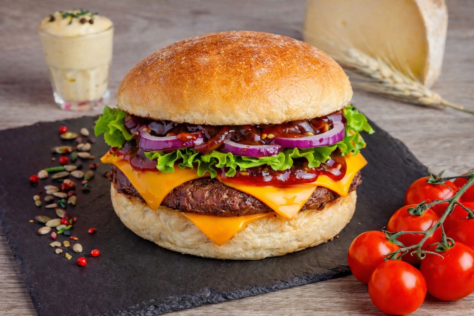 🎲🥩🍔 Burger Vegas bœuf
