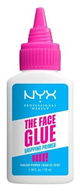 NYX Professional Makeup The Face Glue Gripping Primer, Clear (1.18 fl oz)