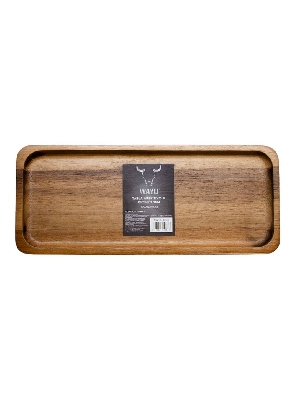 Wayu tabla aperitivo madera m (1 u)