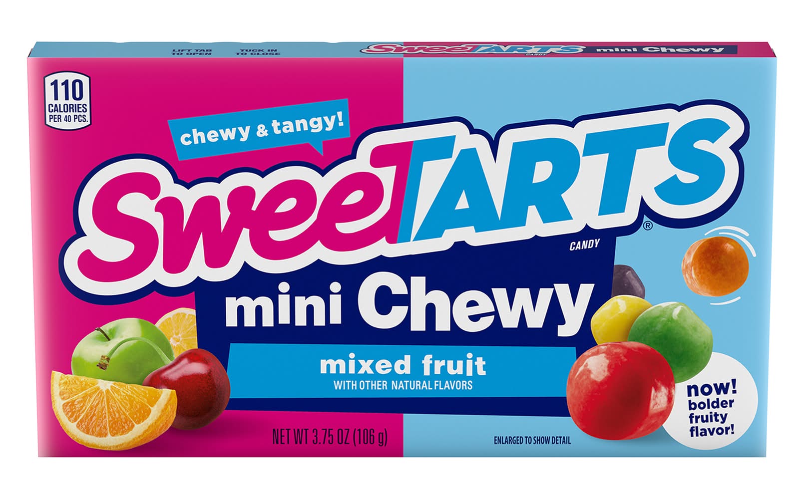 Sweetarts® Mini Chewy Candy Movie Theater Box - Mixed Fruit 3.75oz