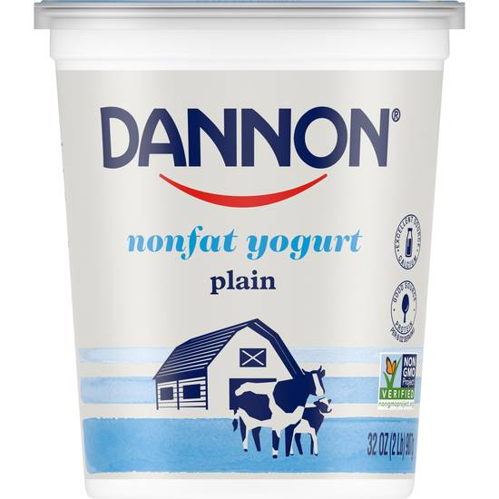 Dannon Nonfat Plain Yogurt