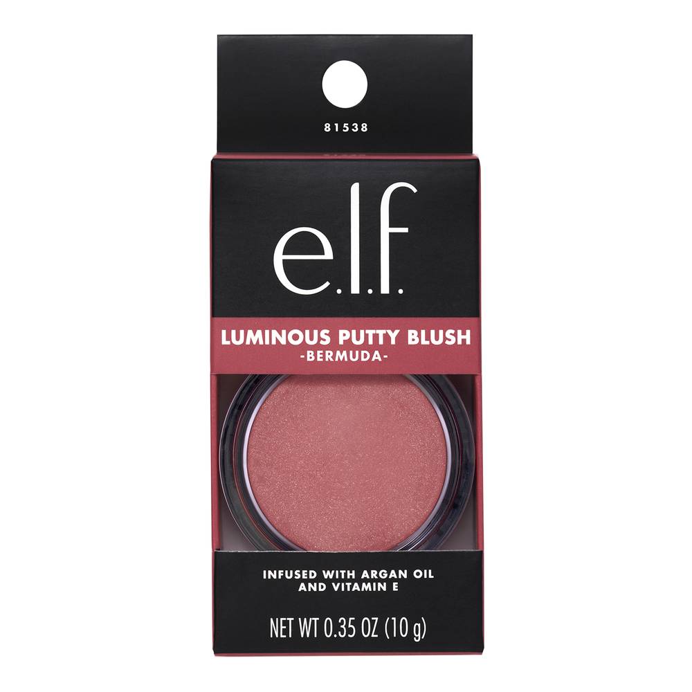 e.l.f. Luminous Putty Blush, Bermuda (0.35 oz)