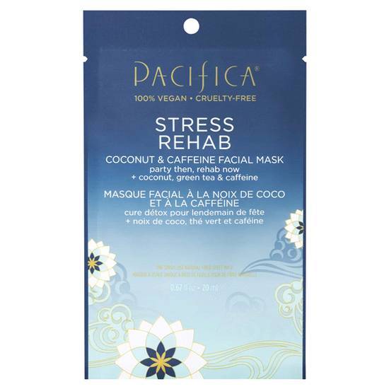 Pacifica Stress Rehab Coconut and Caffeine Facial Mask