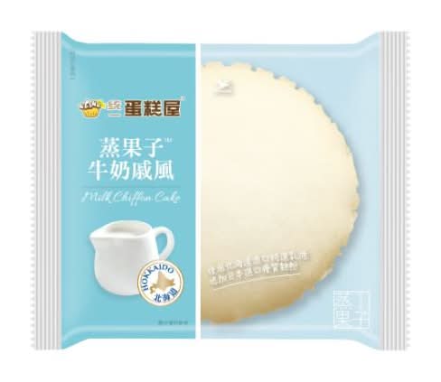 統一蛋糕屋蒸果子牛奶戚風