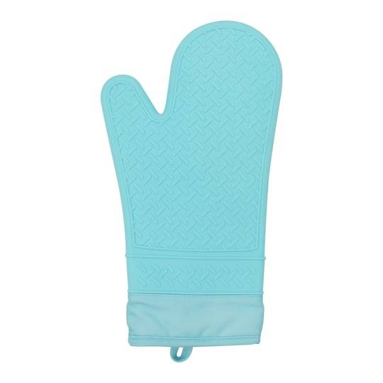 Turquoise Silicone Oven Mitt By Celebrate It