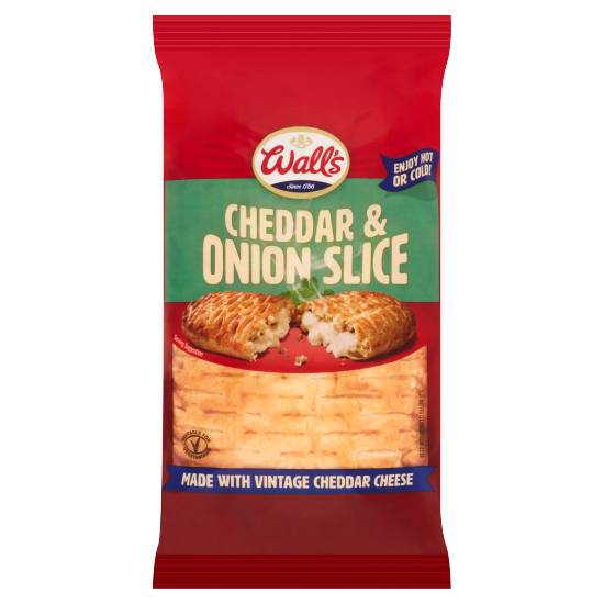 Wall's Cheddar & Onion Slice