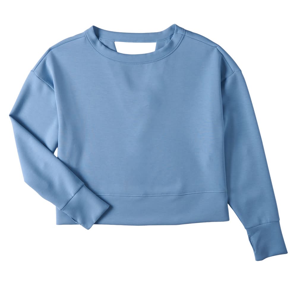 Crane Premium Active Pullover, Ladies, Blue, L