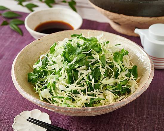 グリーンサラダ《ドレッシング付き》 Green Salad with Dressing