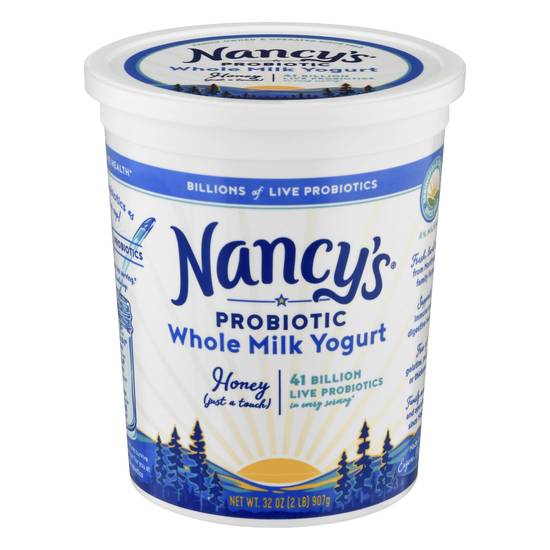 Nancy's Honey Probiotic Whole Milk Yogurt