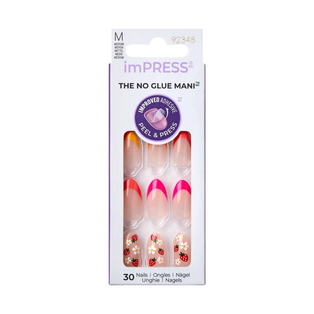 Kiss Impress Press-On Fake Nails, Spring 2024, About Time