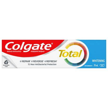 Colgate Total Whitening Toothpaste Gel (70 ml)